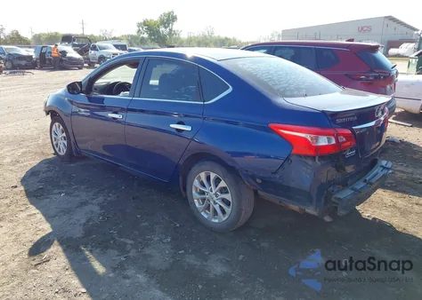 2017 Nissan Sentra S из США, поврежденный, VIN 3N1AB7AP0HY248689